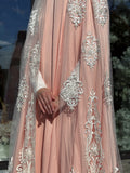 Designer Afghan Burqa with Lace, Silk Modest Dress