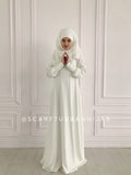 Muslim wedding dresses with hijab