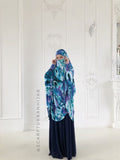 Transformer blue purple Khimar