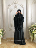 black hijab, khimar, jelbab, jilbab, niqab,burqa, islamic, abaya, muslim