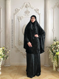 black hijab, khimar, jelbab, jilbab, niqab,