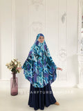 Transformer blue purple Khimar