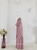 Blush pink Elegant franch jilbab