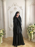 black hijab, khimar, jelbab, jilbab, niqab,burqa, islamic, abaya, muslim