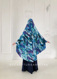 Transformer blue purple Khimar