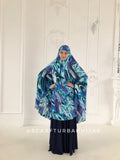 Transformer blue purple Khimar