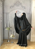 black hijab, khimar, jelbab, jilbab, niqab,burqa, islamic, abaya, muslim