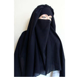 Elegant Black full niqab veil