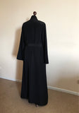 Black casual kimono abaya, Muslim dress