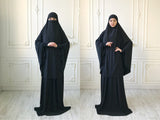 Transformer Black Khimar niqab