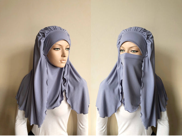 Volume hijab niqab transformer
