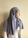 Gray Volume hijab niqab transformer