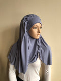 Gray Volume hijab niqab transformer