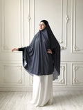 Transformer black and white polka dots jilbab niqab