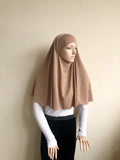 Dark Beige Transformer hijab niqab