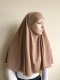 Dark Beige Transformer hijab niqab