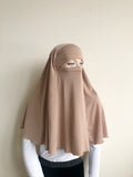 Dark Beige Transformer hijab niqab