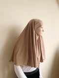 Dark Beige Transformer hijab niqab