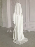 Modesty Wedding costume dress with cape and hijab