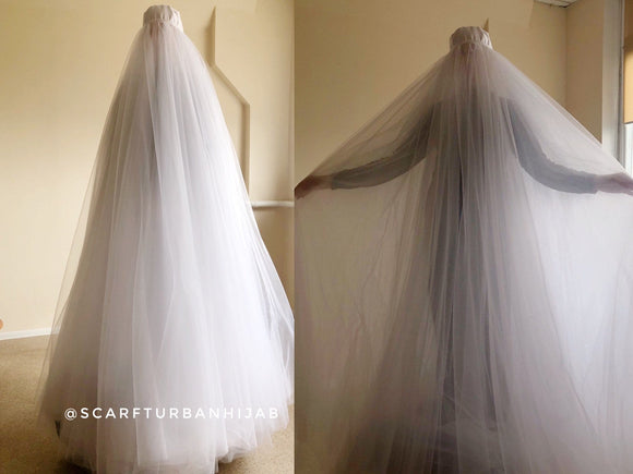 Wedding netting burqa
