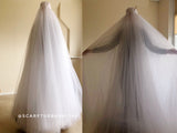 Wedding netting burqa