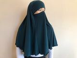 Transformer emerald hijab niqab