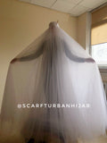 Wedding netting burqa