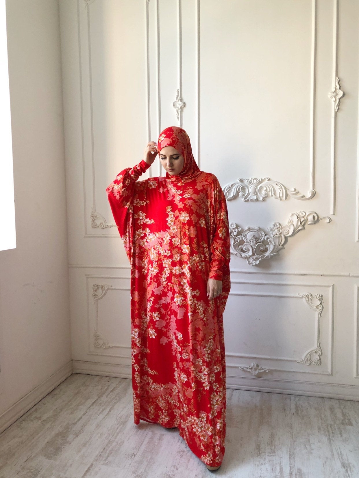 red muslim dress Red Bridal Ball Gown Abaya Muslim Beaded Lace Wedding Dresses Lb2311 - Wedding Dress and Bridal Dress price
