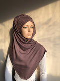 2 in one cappuccino hijab  turban