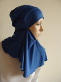 Blue jeans Under hijab transformer to niqab , Hijab cover, Underscarf,Hijab cap, Muslim clothing