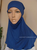 Blue jeans Under hijab transformer to niqab , Hijab cover, Underscarf,Hijab cap, Muslim clothing