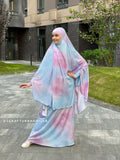 Exclusive print thai dhai Khimar niqab transformer