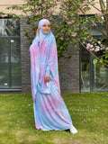 Exclusive print thai dhai Khimar niqab transformer