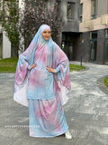 Exclusive print thai dhai Khimar niqab transformer