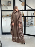 Mocco  plush velour Jilbab dress