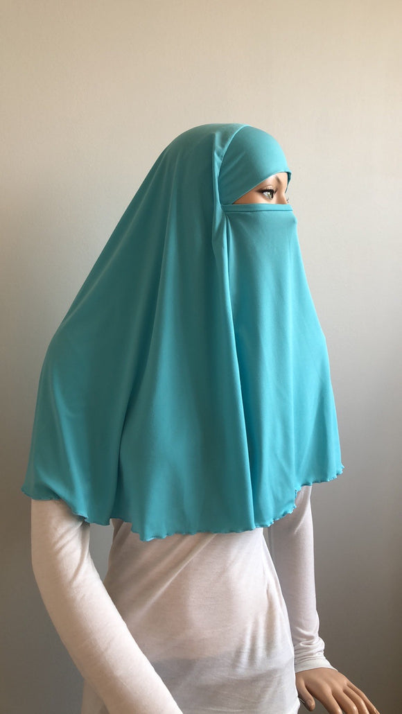 Mint hijab niqab transformer 25 inch
